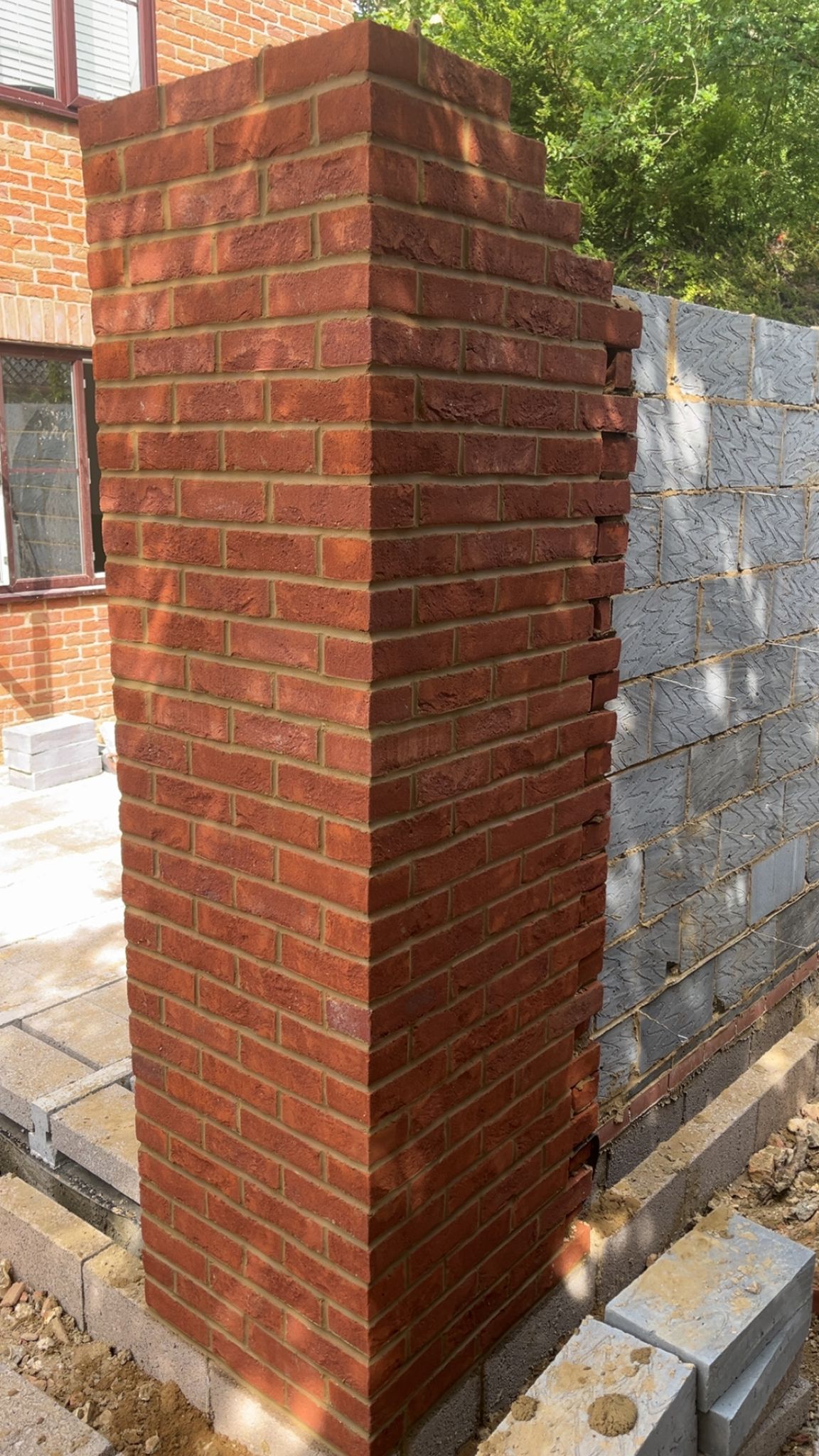 Brick Pillars